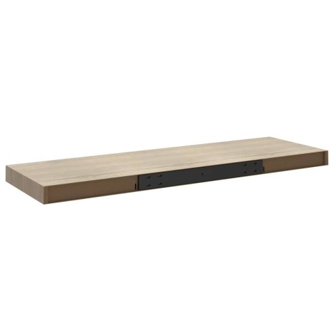Półki ścienne, 4 szt., kolor dębowy, 80 x 23,5 x 3,8 cm, MDF Półki ścienne, 4 szt., kolor dębowy, 80 x 23,5 x 3,8 cm, MDF