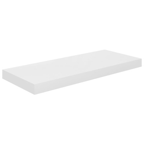 Półki ścienne, 4 szt., wysoki połysk, białe, 60x23,5x3,8cm, MDF Półki ścienne, 4 szt., wysoki połysk, białe, 60x23,5x3,8cm, MDF