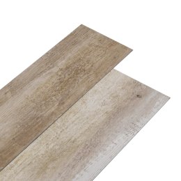 Samoprzylepne panele podłogowe PVC, 5,21 m², 2 mm, płowe drewno