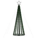 Stożkowa choinka z lampek, 275 ciepłych białych LED, 180 cm