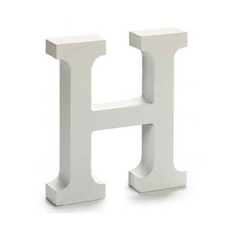 Litera Pincello H Biały 2 x 16 x 14,5 cm (24 Sztuk) Litera Pincello H Biały 2 x 16 x 14,5 cm (24 Sztuk)