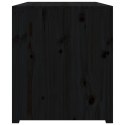Szafka kuchenna na zewnątrz, czarna 106x55x64cm, drewno sosnowe