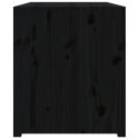 Szafka kuchenna na zewnątrz, czarna 106x55x64cm, drewno sosnowe