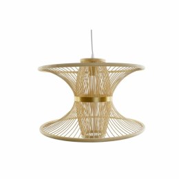 Lampa Sufitowa DKD Home Decor Wielokolorowy Złoty Jasnobrązowy Drewno Bambus Nowoczesny 46 x 46 x 34 cm