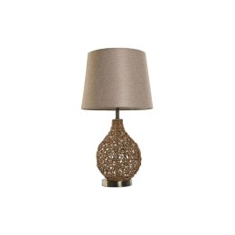Lampa stołowa Home ESPRIT Brązowy Beżowy Złoty Naturalny 50 W 220 V 33 x 33 x 60 cm