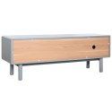 MebleTV Home ESPRIT Niebieski Szary polipropylen Drewno MDF 140 x 40 x 55 cm