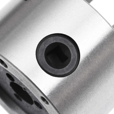 Samocentrujący uchwyt tokarski, 3 szczęki, 100 mm, stal