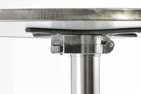 Stolik barowy składany, regulowana wysokość do 110 cm, 60cm