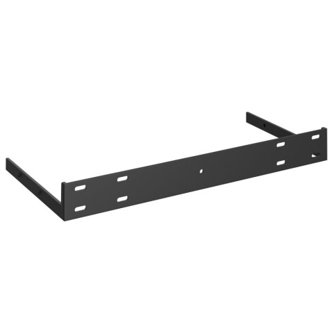 Półki ścienne, 4 szt., wysoki połysk, szare, 50x23x3,8 cm, MDF Półki ścienne, 4 szt., wysoki połysk, szare, 50x23x3,8 cm, MDF