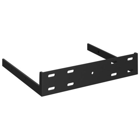 Narożne półki ścienne, 4 szt., szare, 35x35x3,8 cm, MDF Narożne półki ścienne, 4 szt., szare, 35x35x3,8 cm, MDF