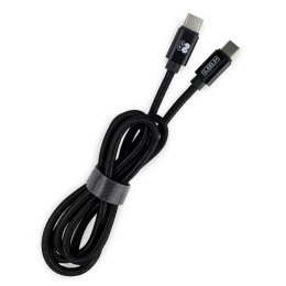 Ładowarka Ścienna + Kabel USB A na USB C Subblim CARGADOR ULTRA RAPIDO 2xUSB DE PARED PD18W+2.4A + Cable C to C Negro