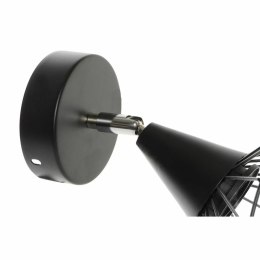 Lampa ścienna DKD Home Decor Czarny Metal 50 W 220 V Miejska 21 x 22 x 22 cm