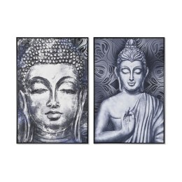 Obraz Home ESPRIT Budda Orientalny 83 x 4,5 x 123 cm (2 Sztuk)