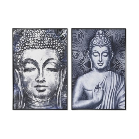 Obraz Home ESPRIT Budda Orientalny 83 x 4,5 x 123 cm (2 Sztuk)