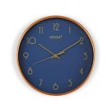 Zegar Ścienny Gold Plastikowy (4 x 30 x 30 cm) - Niebieski