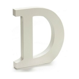 Litera D Drewno Biały (1,8 x 21 x 17 cm) (12 Sztuk)