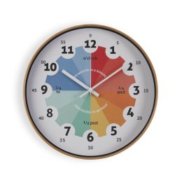 Zegar Ścienny Versa Szkło Plastikowy 4 x 30 x 30 cm