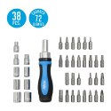 Zestaw wkrętaków Ferrestock 38 pcs