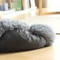InnovaGoods® Bezpardonowe łóżko antystresowe dla zwierząt Bepess, redukuje stres i niepokój twojego pupila, z ergonomicznym i mi
