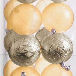 Bombki świąteczne Złoty 8 x 8 x 8 cm (20 Sztuk)