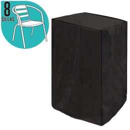 Nakrycie na krzesło Na krzesła Czarny PVC 66 x 66 x 170 cm