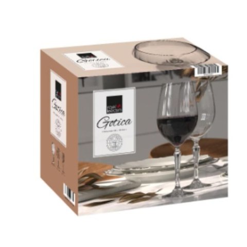 Zestaw kubków Royal Leerdam Gotica 600 ml Ø 7 x 9 x 23,5 cm 6 Sztuk Zestaw kubków Royal Leerdam Gotica 600 ml Ø 7 x 9 x 23,5 cm 6 Sztuk
