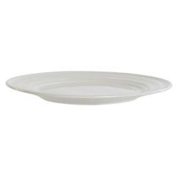 Płaski Talerz DKD Home Decor Biały Porcelana 27 x 27 x 2 cm