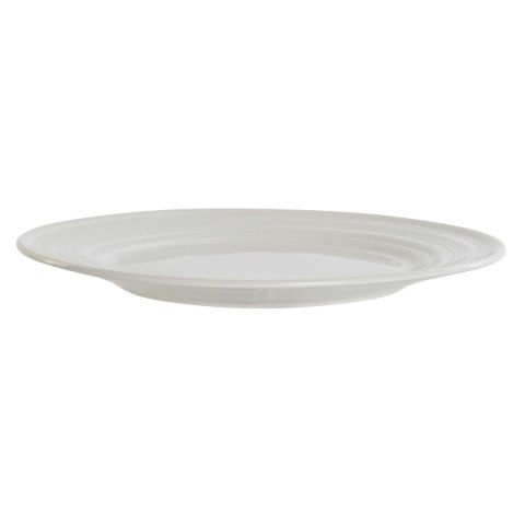 Płaski Talerz DKD Home Decor Biały Porcelana 27 x 27 x 2 cm