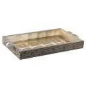 Taca DKD Home Decor Szampan Drewno Metal 36 x 22 x 4 cm