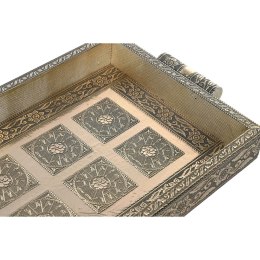 Taca DKD Home Decor Szampan Drewno Metal 36 x 22 x 4 cm