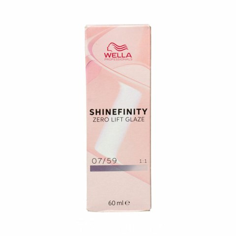 Koloryzacja permanentna Wella Shinefinity Nº 07/59 (60 ml)