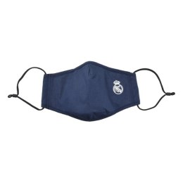 Maska higieniczna materiałowa wielokrotnego użytku Real Madrid C.F. Dziecięcy Niebieski