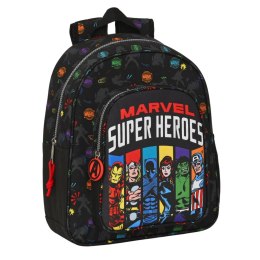 Plecak dziecięcy The Avengers Super heroes Czarny (27 x 33 x 10 cm)