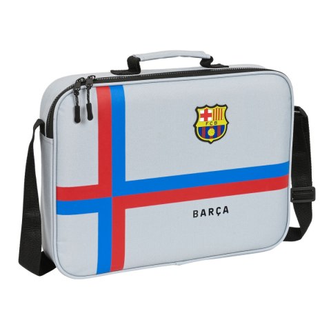 Torba szkolna F.C. Barcelona Szary (38 x 28 x 6 cm)