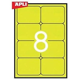 Etykiety do Drukarki Apli Żółty 99,1 x 67,7 mm