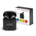 Słuchawki douszne Bluetooth Savio TWS-02 Czarny Grafit