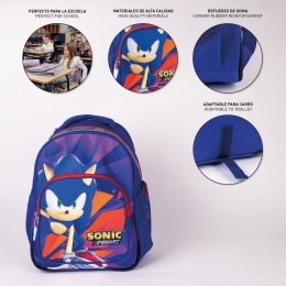 Plecak szkolny Sonic Fioletowy 32 x 15 x 42 cm