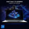 Laptop PcCom Revolt 4070 17,3" Intel Core i7-13700HX 32 GB RAM 500 GB SSD Nvidia Geforce RTX 4070 Qwerty Hiszpańska