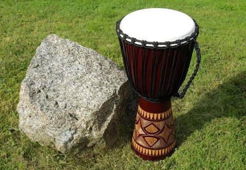 Afrykański bęben Djembe, 70 cm Afrykański bęben Djembe, 70 cm