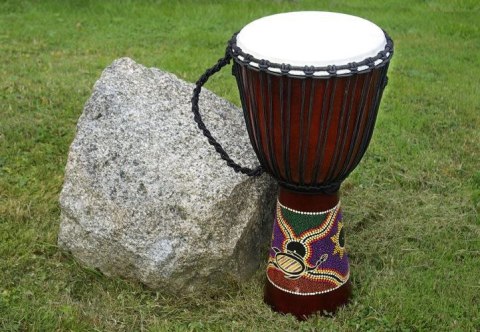 Bęben djembe - etniczny instrument z Afryki 70 cm
