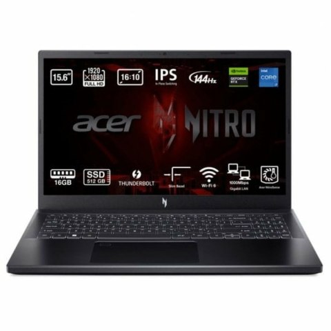 Laptop Acer Nitro V 15 ANV15-51 15,6" Intel Core i7-13620H 16 GB RAM 512 GB SSD NVIDIA GeForce RTX 3050