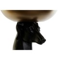 Figurka Dekoracyjna DKD Home Decor 34 x 23,5 x 70,5 cm Czarny Złoty Żywica Pies