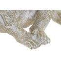 Figurka Dekoracyjna Home ESPRIT Złoty Małpa Tropikalny 21 x 17 x 25 cm (3 Sztuk)