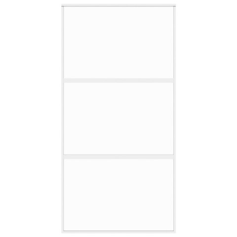 Drzwi przesuwne, złote, 102,5x205cm, szkło hartowane, aluminium