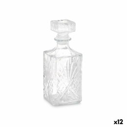 Kryztałowa butelka Likier Romby Przezroczysty 900 ml (12 Sztuk)