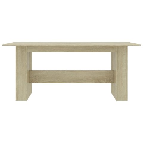 Stół jadalniany, kolor dąb sonoma, 180x90x76 cm, płyta wiórowa