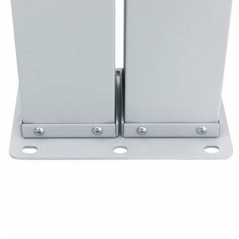 Zwijana markiza boczna, antracytowa, 140 x 600 cm