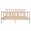 Rama łóżka, lite drewno, 120x200 cm (810425+814134)