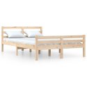 Rama łóżka, lite drewno, 140 x 200 cm