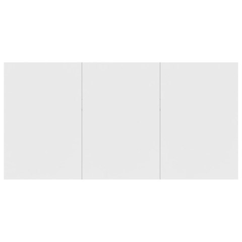 Stół jadalniany, biały, 180x90x76 cm, płyta wiórowa